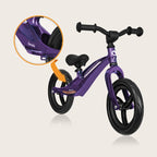 Bicicleta fara pedale Lionelo Bart, Purple Amethyst – imagine produs 23