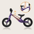 Bicicleta fara pedale Lionelo Bart, Purple Amethyst – imagine produs 22