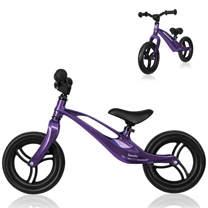 Bicicleta fara pedale Lionelo Bart, Purple Amethyst – imagine produs 31