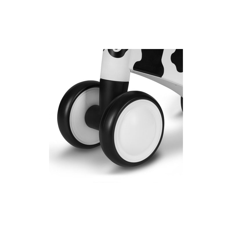 Bicicleta fara pedale, Lionelo, Sammy, Cu 4 roti, Din spuma EVA, Stabila, Manere moi, antiderapante, 12- 36 luni, Greutate maxima suportata 25 kg, Certificata EN 71-1:2014, EN 71-2:2011, EN 71-3:2019, Alb