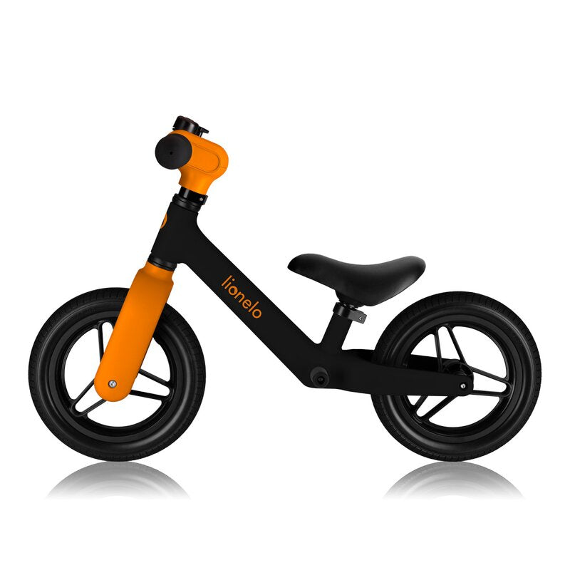 Bicicleta fara pedale Lionelo Toni, Black Orange – imagine produs 5