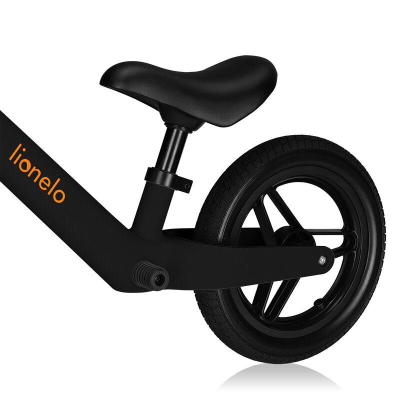 Bicicleta fara pedale Lionelo Toni, Black Orange – imagine produs 7