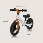 Bicicleta fara pedale Lionelo Toni, Beige Sand – imagine produs 29