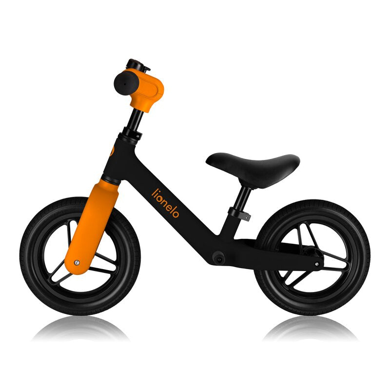 Bicicleta fara pedale Lionelo Toni, Black Orange – imagine produs 16