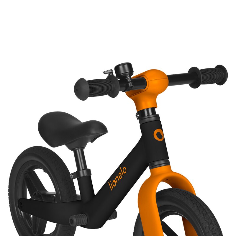 Bicicleta fara pedale Lionelo Toni, Black Orange – imagine produs 19