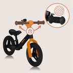 Bicicleta fara pedale Lionelo Toni, Black Orange – imagine produs 27
