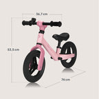 Bicicleta fara pedale Lionelo Toni, Pink Rose – imagine produs 29