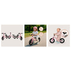 Bicicleta fara pedale Lionelo Toni, Pink Rose – imagine produs 31