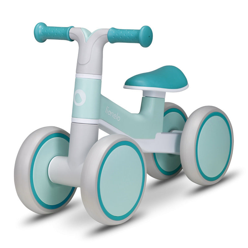 Bicicleta fara pedale Lionelo Villy Green Turquoise – imagine produs 3