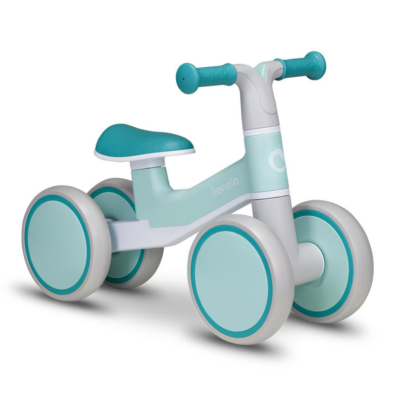 Bicicleta fara pedale Lionelo Villy Green Turquoise – imagine produs 4
