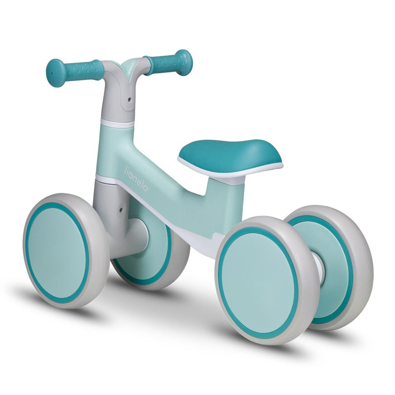 Bicicleta fara pedale Lionelo Villy Green Turquoise – imagine produs 7