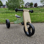Tricicleta din lemn 2 in 1 Free2Move, cu functie de bicicleta de echilibru
