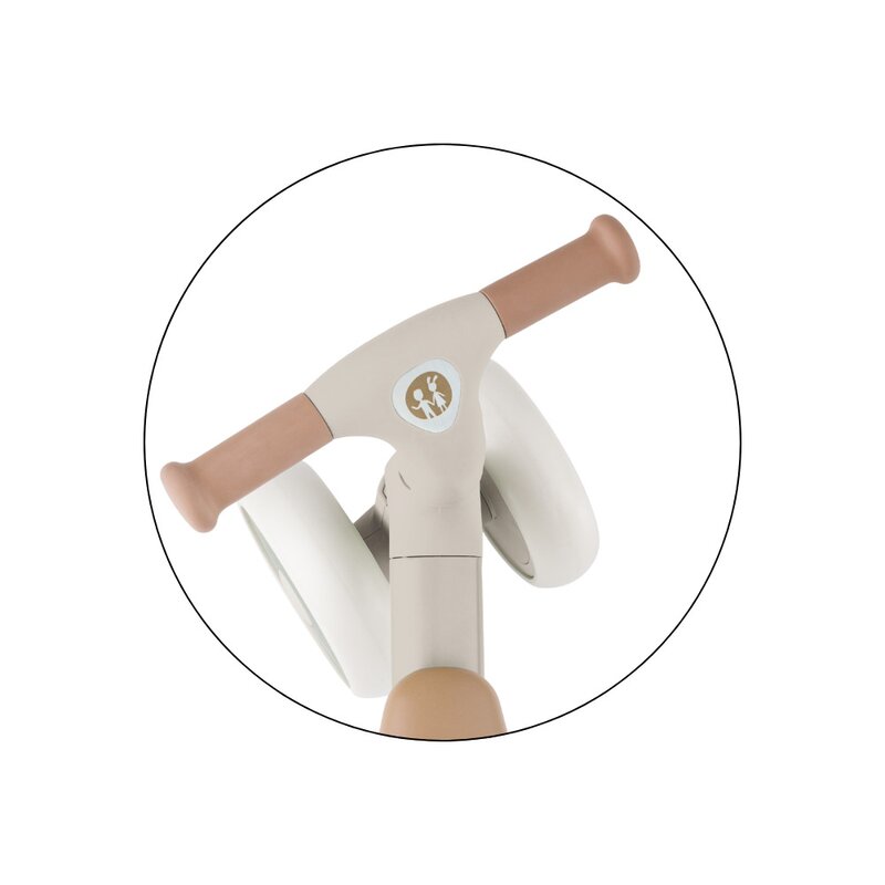 Bicicleta/tricicleta, Petite&Mars, Bingo, 3 in 1, Multifunctionala, Cu/fara pedale, Ghidon directionabil, Sa reglabila pe inaltime, 2.3 kg, Pana la 25 kg, 12-36 luni, Bej