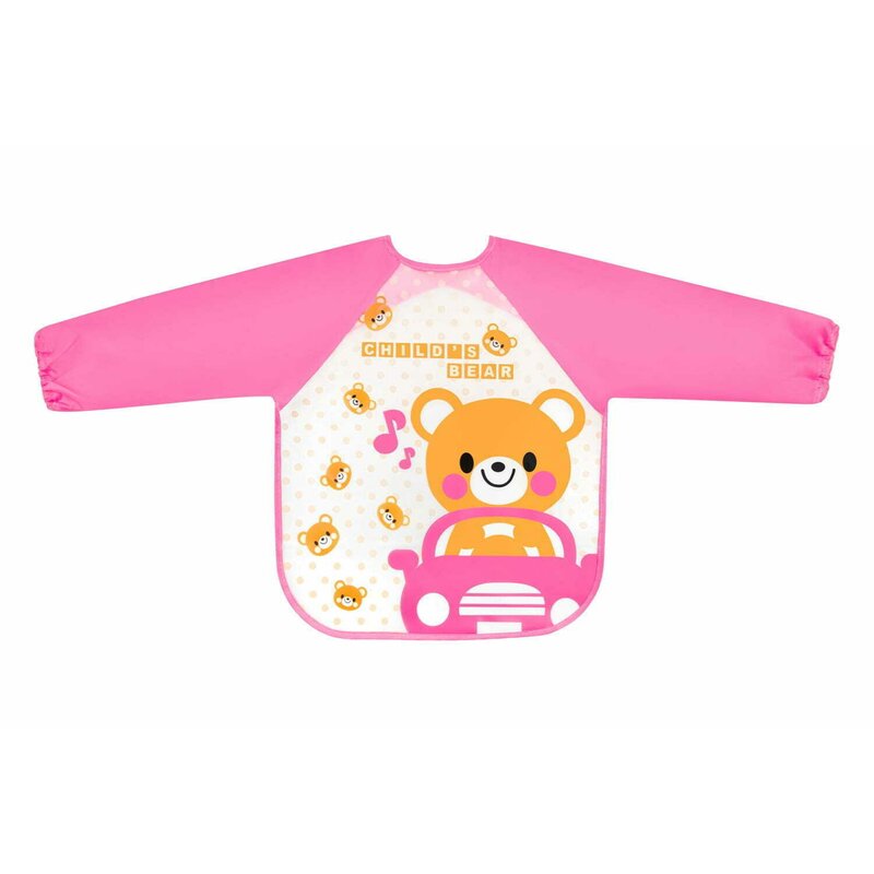 Baveta impermeabila Bocioland Bear - detaliu material PEVA
