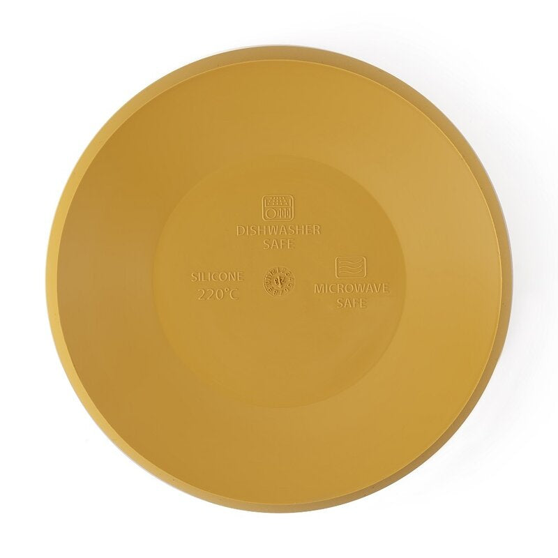 Bol, Petite&Mars, Take&Match, Cu ventuza, Silicon, Fara BPA, 450 ml, 6 luni+, Galben