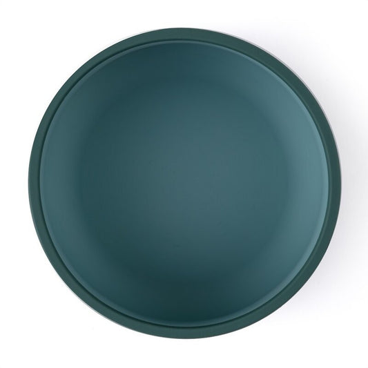 Bol, Petite&Mars, Take&Match, Cu ventuza, Silicon, Fara BPA, 450 ml, 6 luni+, Verde