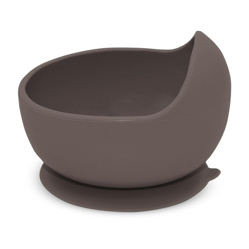 Bol, Petite&Mars, Take&Match, Din silicon, Cu ventuza, Fara BPA, Adecvat pentru masina de spalat vase si microunde, Nu absoarbe mirosuri, 6 luni+, 360 ml, Bitter Cocoa, Maro