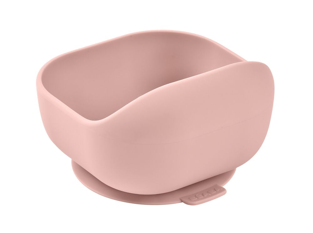 Bol Silicon cu Ventuză Beaba Cotton Candy