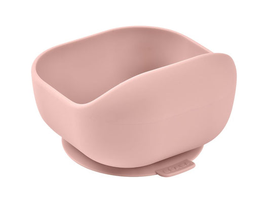 Bol Silicon cu Ventuză Beaba Cotton Candy