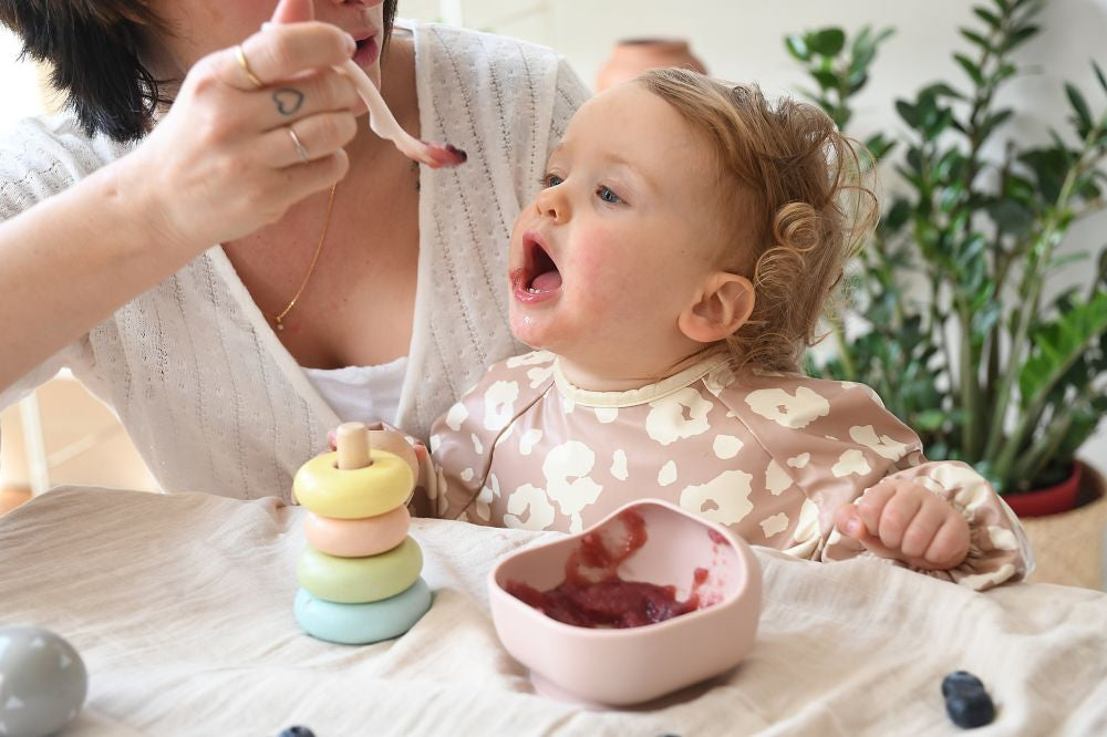 Bol Silicon cu Ventuză Beaba Cotton Candy