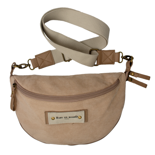 Borsetă Bebeluși Baby On Board Armelle Banana Naturel - Design Banane
