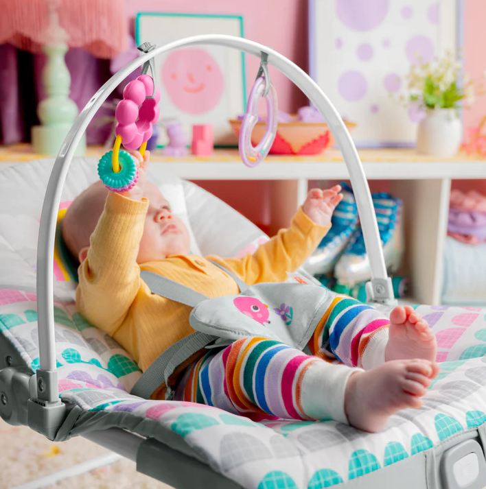 Bright Starts Balansoar 2 in 1 Rosy Rainbow