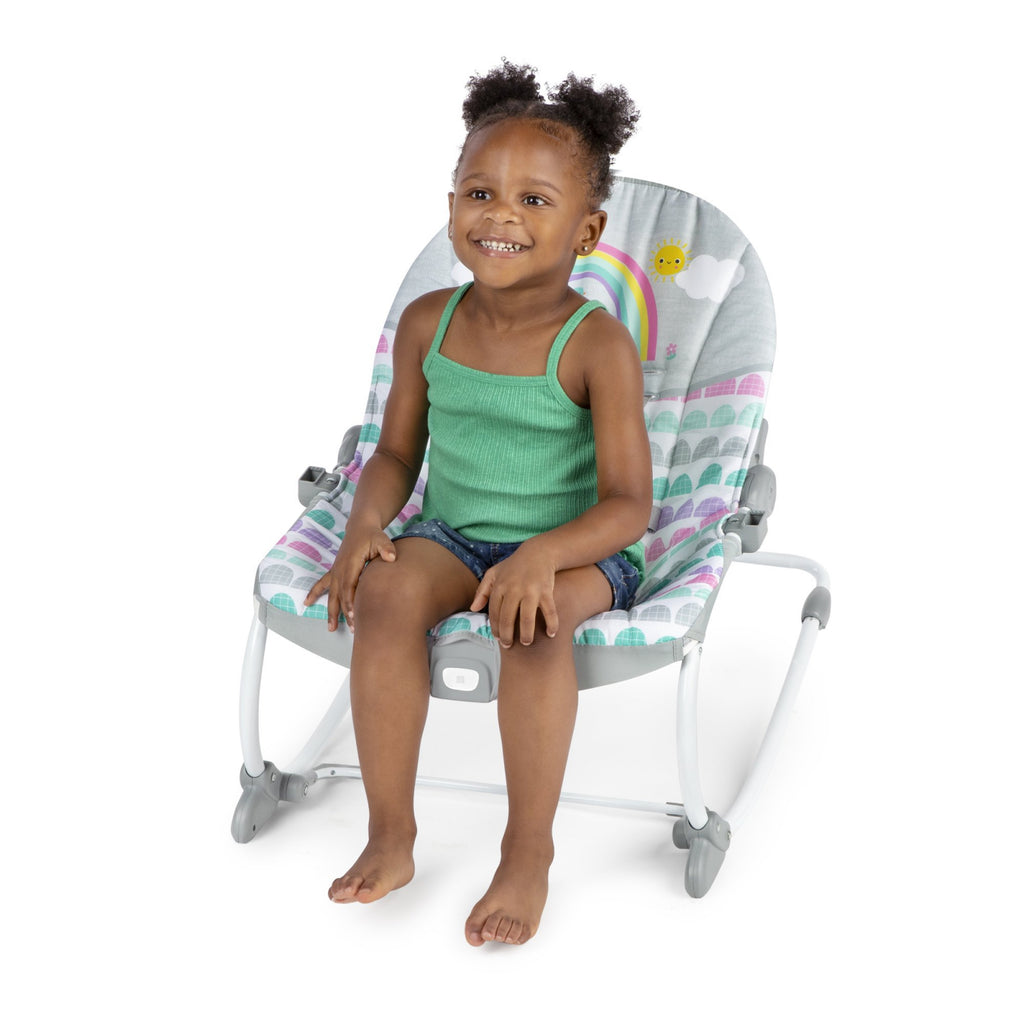 Bright Starts Balansoar 2 in 1 Rosy Rainbow