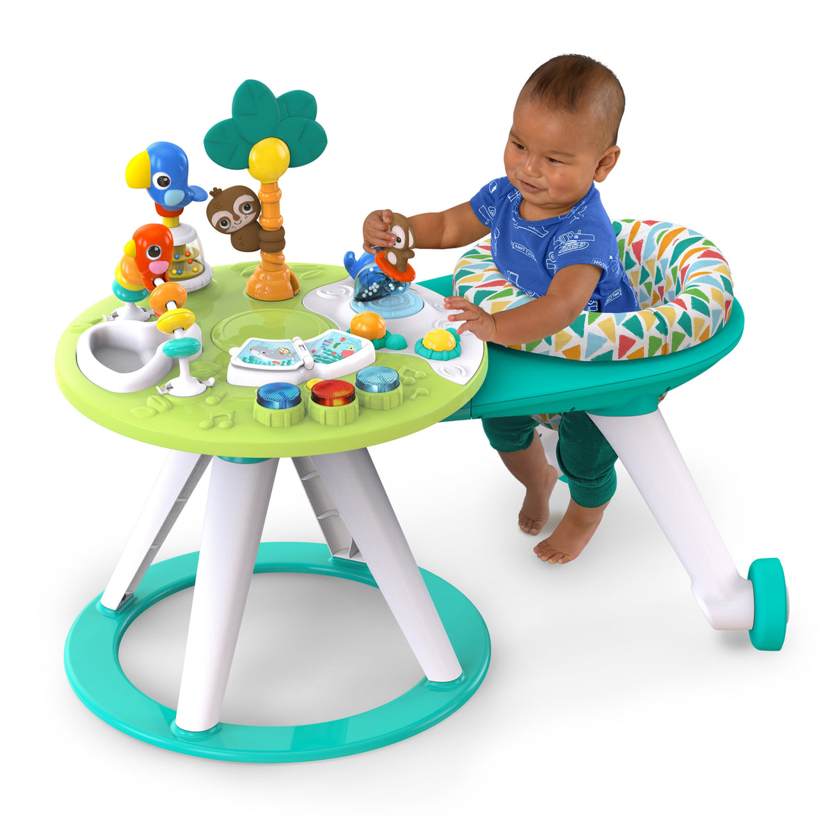 Bright Starts Centru de activitati 2 in 1 Tropic Cool