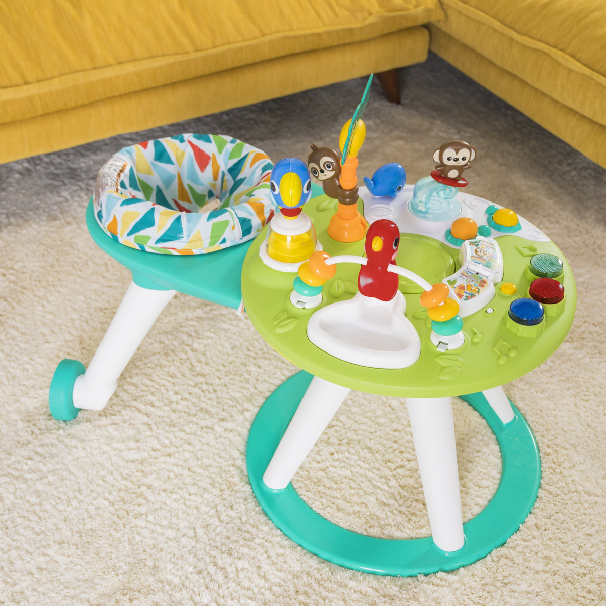 Bright Starts Centru de activitati 2 in 1 Tropic Cool