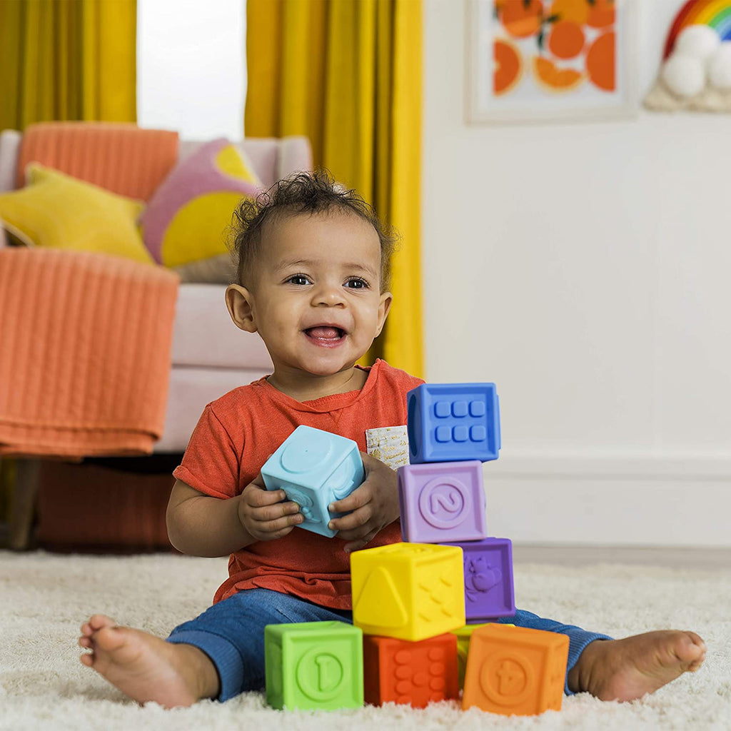 Bright Starts Jucarie cuburi multicolore