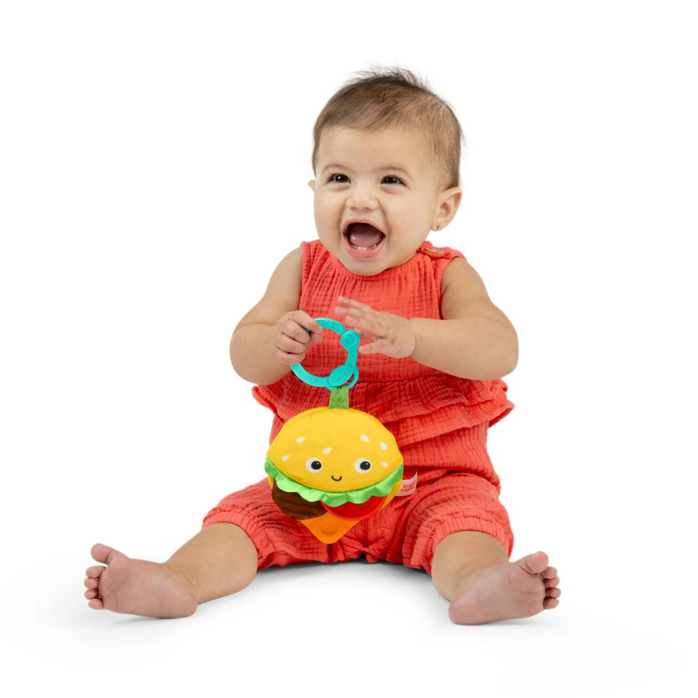 Bright Starts Jucarie de dentitie Say Cheeseburger