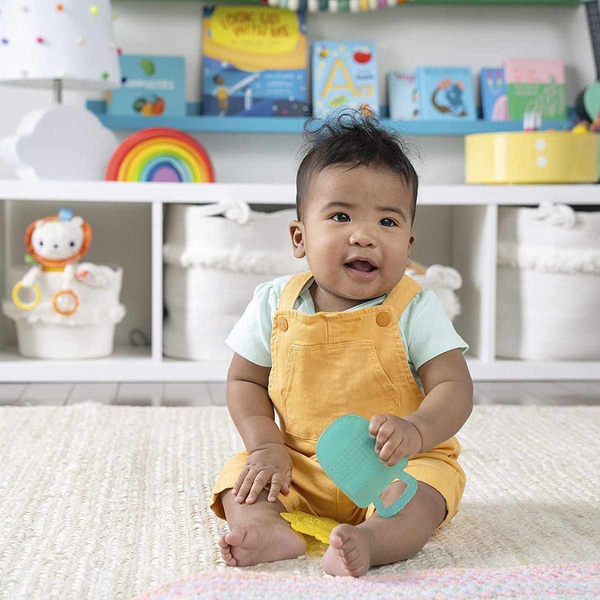 Bright Starts Jucarie de dentitie Soare si Inghetata pe bat