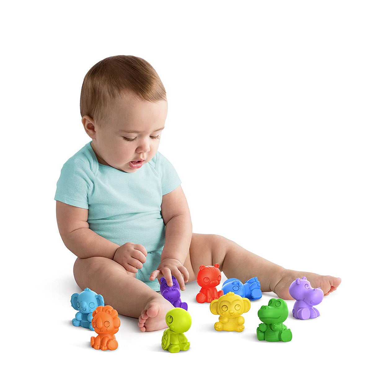 Bright Starts Jucarie Echipa animalutelor colorate