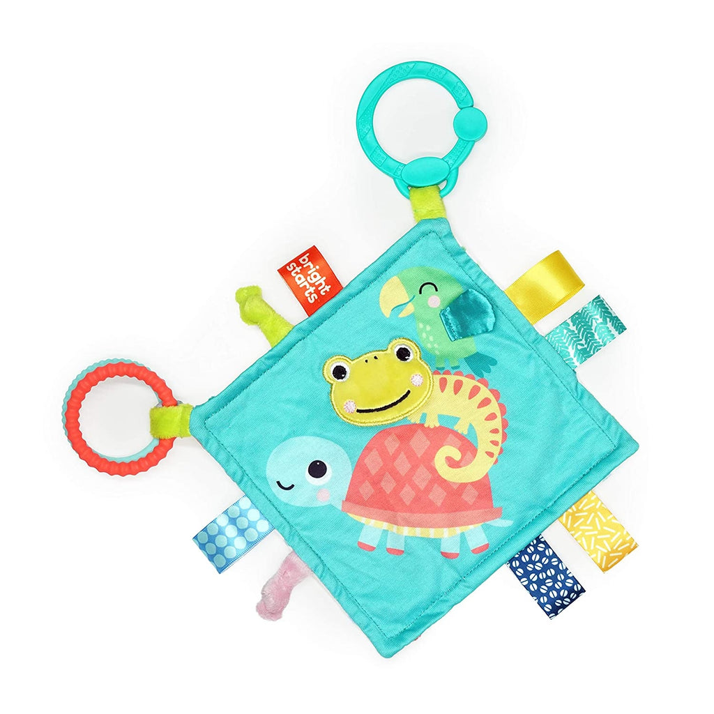 Bright Starts Jucarie mini paturica cu animalute vesele