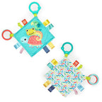 Bright Starts Jucarie mini paturica cu animalute vesele