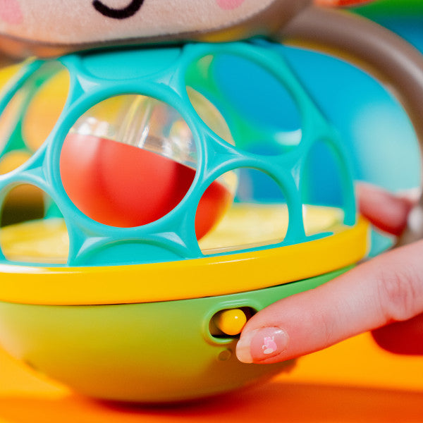 Bright Starts Jucarie multi-senzoriala Grab and Giggle Monkey