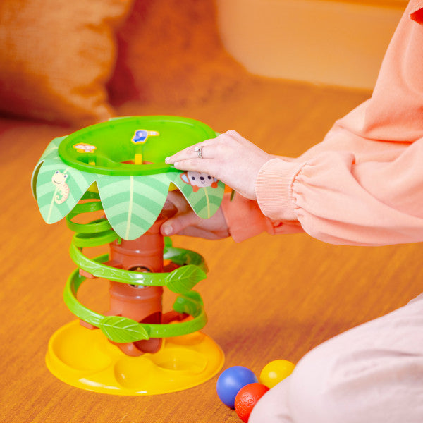 Bright Starts - Jucarie tropicala, "Twirl™ Ball Play Toy"
