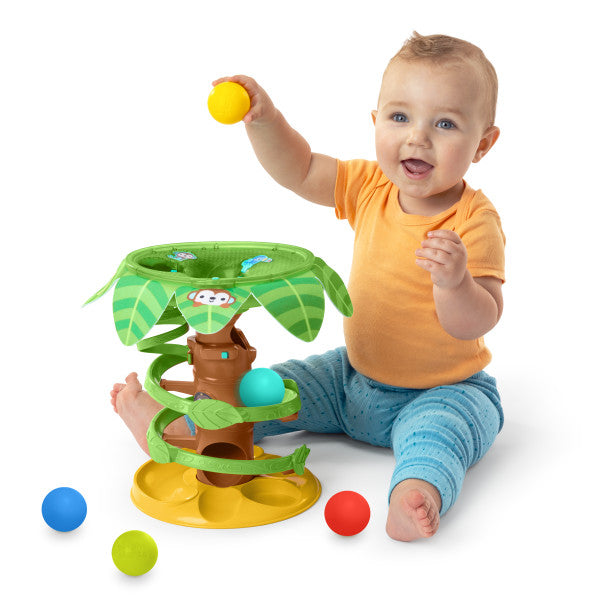 Bright Starts Jucarie tropicala Twirl Ball Play Toy