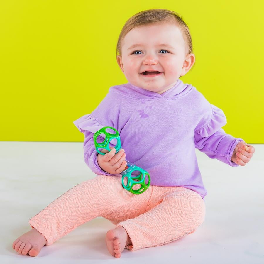 Bright Starts Jucarie zornaitoare Oball cu bilute colorate