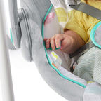 Bright Starts Leagan portabil Whimsical Wild cu timer si 6 melodii