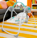 Bright Starts Leagan portabil Whimsical Wild cu 10 melodii