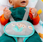 Bright Starts Leagan portabil Whimsical Wild cu 10 melodii
