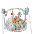 Bright Starts Leagan portabil Whimsical Wild cu timer si 6 melodii