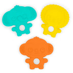 Bright Starts Set 3 jucarii de dentitie texturate Gummy Buddies