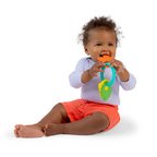 Bright Starts Set 3 jucarii de dentitie texturate Tropical Chews