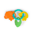 Bright Starts Set 3 jucarii de dentitie texturate Tropical Chews