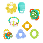 Bright Starts Set cadou 8 dentitori usor de prins Teethe Relief