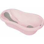 Cădiță de baie FreeON antiderapantă 81 × 41 cm, roz – vedere generală
