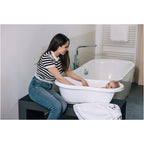 Cădiță de baie FreeON antiderapantă 81 × 41 cm, alb – fotografia 5 a produsului