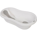Cădiță de baie FreeON antiderapantă 81 × 41 cm, alb – vedere generală